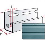 J-trim     (серо-голубая) 3,66м.TMAlta-Siding