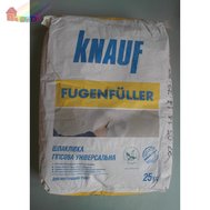 Шпатлівка для швів Fugenfuller Knauf універсальна 25 кг, Knauf