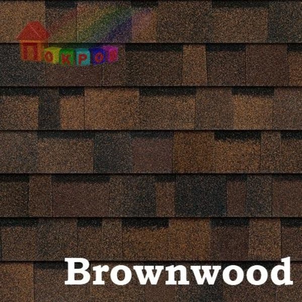 битумная черепица DURATION AR PREMIUM Brownwood