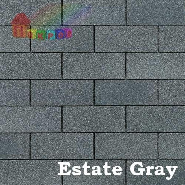 битумная черепица SUPREME AR Estate Grey