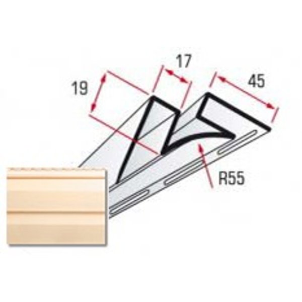 Внутренний угол (песочный)3,05м.TMAlta-Siding