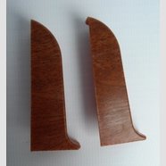 Заглушка левая для Плинтуса IDEAL Ольха