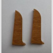 Заглушка левая для Плинтуса IDEAL Дуб коньячний