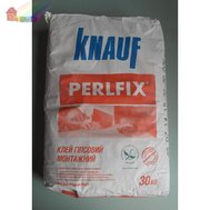Клей для гипсокартона 30 кг PERLFIX Knauf (40)