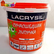 Клей универсальный Сумасшедшая липучка Lacrysil 1,2 кг