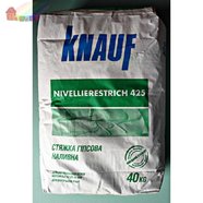 Стяжка гипсовая наливная KNAUF Нивелирэстрих 425 40 кг (10-35мм), KNAUF