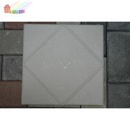 Плитка тротуарна Ромб, серая 300х300x30 мм (11 шт/м2)
