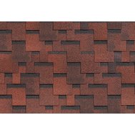 Серия Финская черепица Акорд 3 м.кв (Красный)