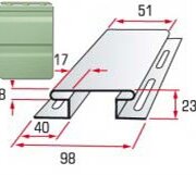 Соединительная планка мята 3,05 ТМ FLEX