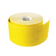 Шлифовальная шкурка Р120 на бумажной основе (жёлтая) 115 мм х 50 м.