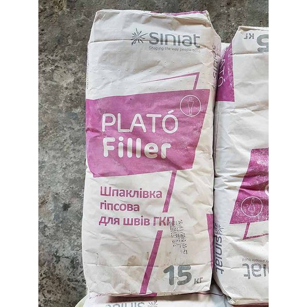 Шпаклевка для швов Plato Filler 15 кг