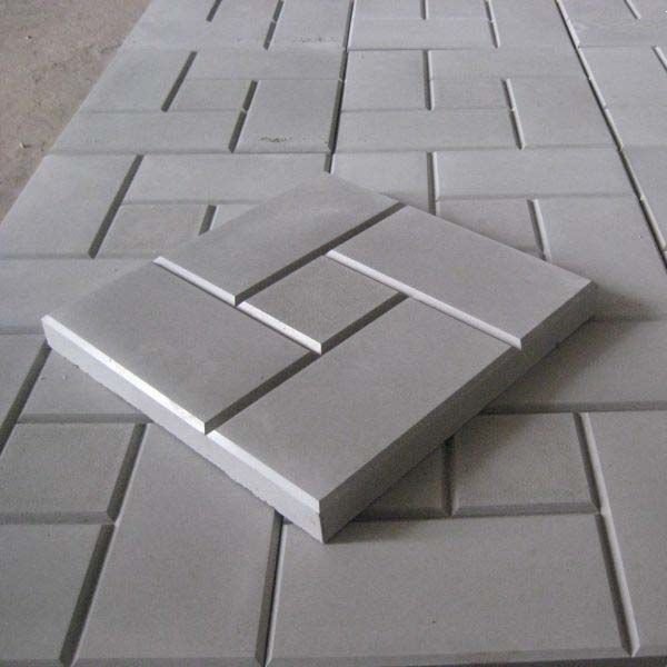 Плитка тротуарная Калифорния, серая 300х300x30 мм (11 шт/м2)