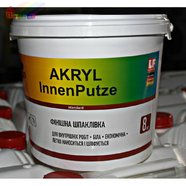Шпатлівка фінішна акрилова AKRYL InnenPutz 3,5 кг, TOTUS