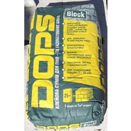 Клейова сумiш для пiно- та газобетонних блоків Dops Block 25 кг (48)