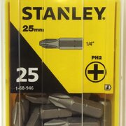 Бита STANLEY 25мм PH2 25 (уп/шт)