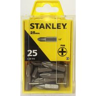 Бита STANLEY 25мм PH2 25 (уп/шт)