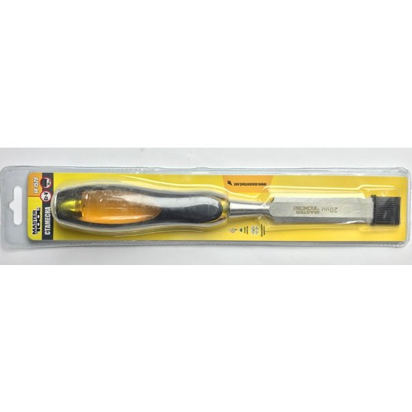 Стамеска, 20 мм,  пластмассовая ручка MASTER TOOL