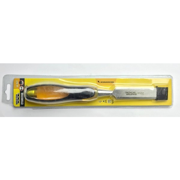 Стамеска, 22 мм,  пластмассовая ручка, MASTER TOOL