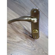 Ручка дверная FZB BK-71157 АВ ключ-ключ бронза