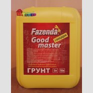 Грунтовка глубокого проникновения универсальная акрил Good master 5 л, TM Fazenda
