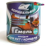 Эмаль ПФ-115 0,25 кг Сиреневая, ТМ КОРАБЕЛЬНАЯ