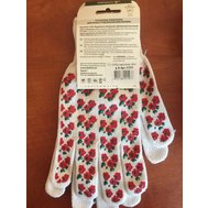 Перчатки TM DOLONI для садово-огородных работ, 10 размер арт 4298