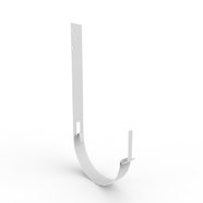 Кронштейн желоба металл Белый
