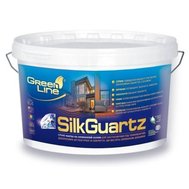 Краска-Грунт Green Line SILK GUARTZ на силиконовой основе (кварц) 15 кг