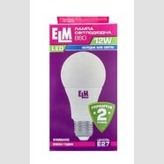 Светодиодная лампа ELM Led B60 12W PA10L E27 4000 18-0179