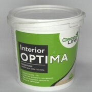 Краска интерьерная Полипласт для стен и потолков Interior Optima 1л/1.5кг