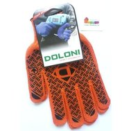 Перчатки TM DOLONI рабочие, трикотаж с ПВХ рисунком, универсал, 11 размер
