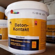 Грунт акриловий Beton-Kontak standart 2,5 кг, TOTUS