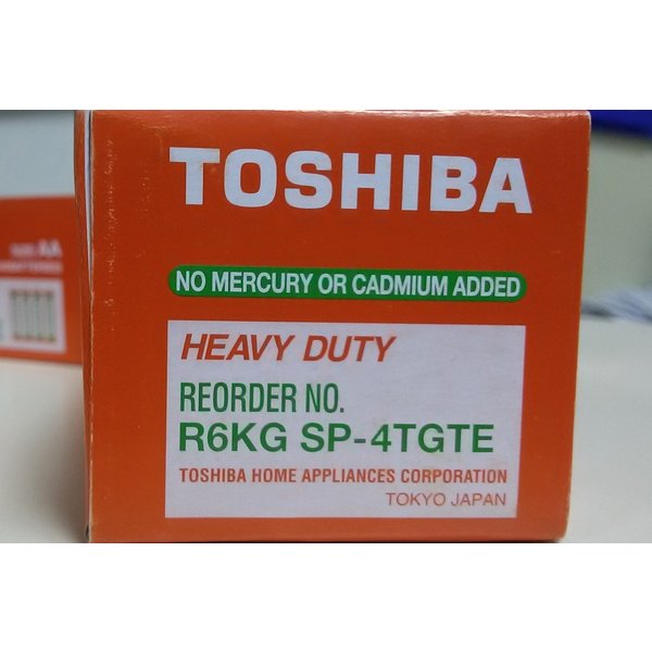 Батарейка TOSHIBA R6 KG АА (2000000120621)