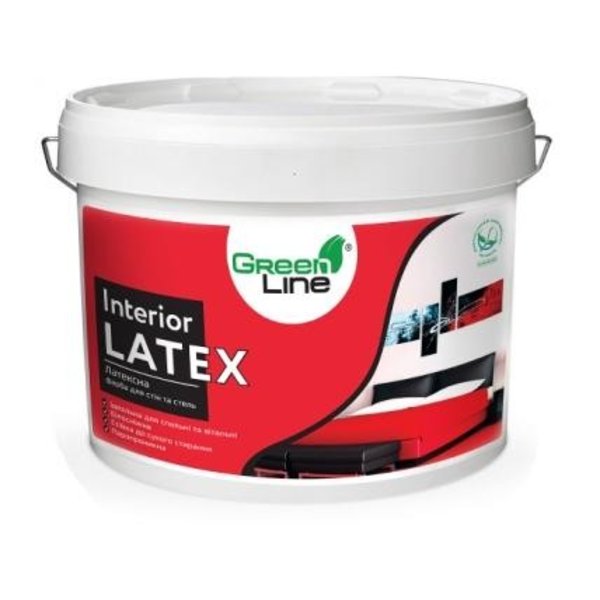 Краска интерьерная Полипласт для стен и потолков Interior Latex 5л