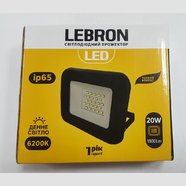 Прожектор LED 20w 6500K 1600Lm  00-15-21 LEBRON LF