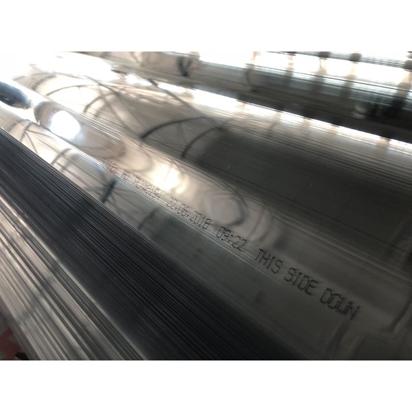 Профилированный лист поликарбоната Sunnex 0,8mm (2000x1150) ПС-20