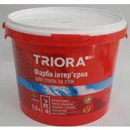Краска интерьерная TRIORA для стен и потолка 2,5л
