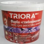 Краска интерьерная TRIORA латексная №3 глубокоматовая 10л