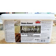 Клей для стеклотканевых и других тяжёлых обоев Aqua-Amyl Дивоцвiт 10 кг