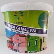 Краска резиновая зеленая Colorina 3,6 кг