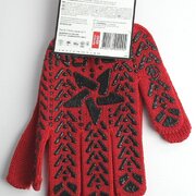 Перчатки TM DOLONI Звезда, красные с ПВХ, 7 клас 11 размер