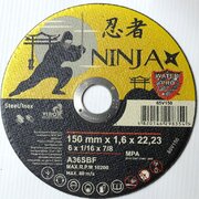 Круг відрізний 125х2,0х22,23 по металу, NINJA