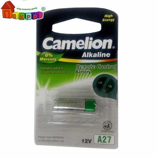 Батарейка CAMELION A27/1Bl