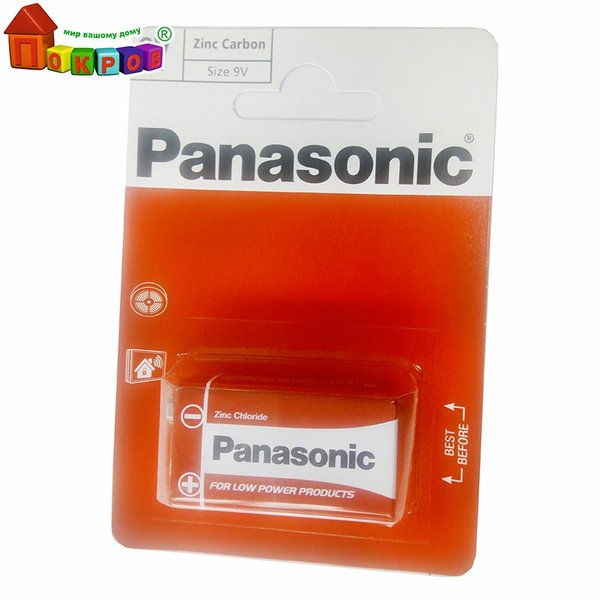 Батарейка PANASONIC 6F22 Special 1 шт.