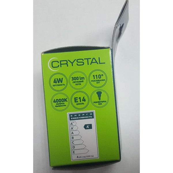 Светодиодная лампа CRYSTAL Led R39 4W PA E14 4K R39-000