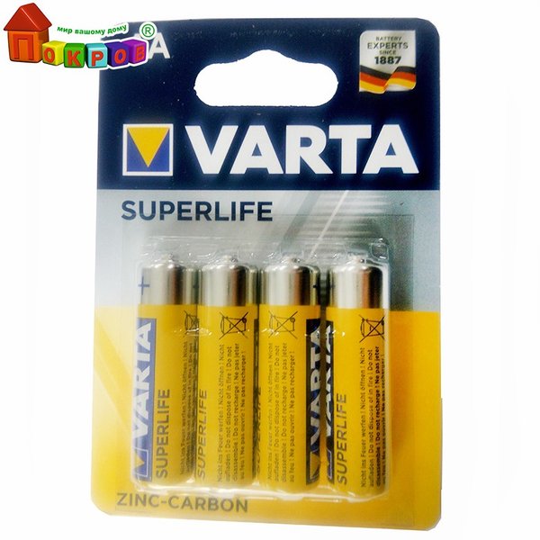 Батарейка VARTA 2006 (R6 АА) Superlife