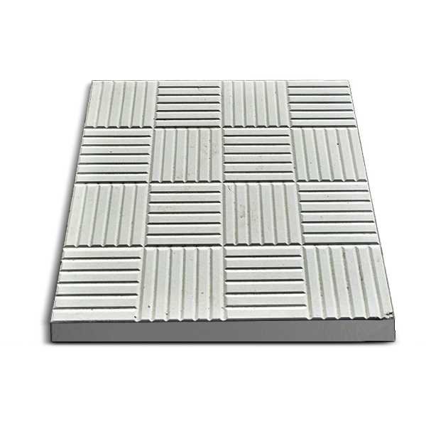 Плитка тротуарна Печенька, сіра 300х300x30 мм (11 шт/м2)