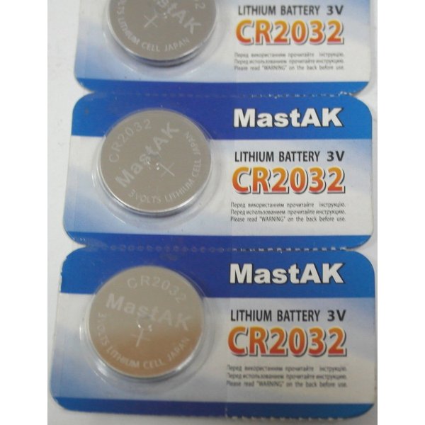 Батарейка часовая MASTAK CR 2032