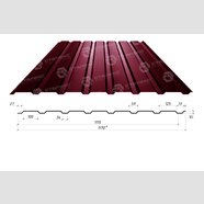 Профнастил С-14 0,40*1170*1115 РЕМА двухсторонний  (Китай)