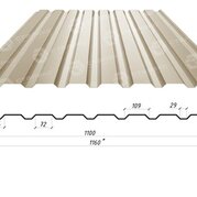 Профнастил С-18 0,45*1150*1110 РЕ (Китай)